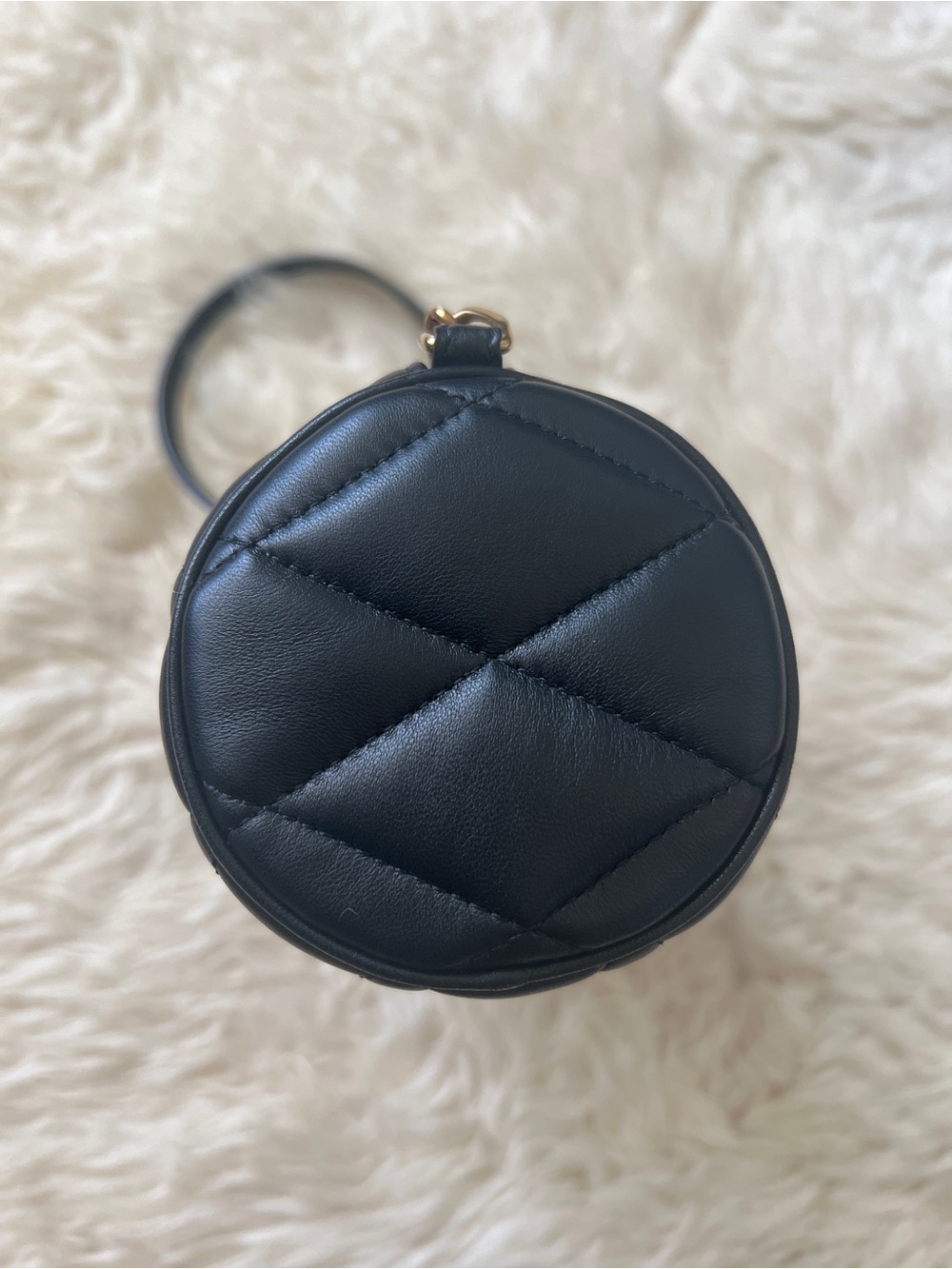 NIB YSL Saint Laurent Black Quilted Leather Tube Shoulder Bag with Gold Hardware - Picture 10 of 11